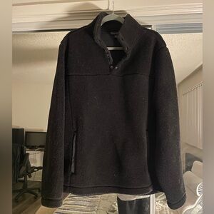 Banana Republic Black Fleece Pullover Sweater